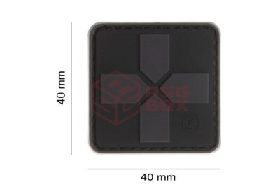 JTG Red Cross Rubber Patch 40mm Blackops - obrazek 3
