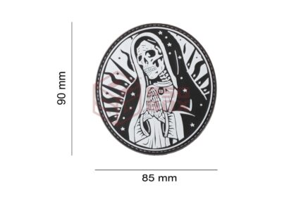JTG Santa Muerte Rubber Patch SWAT - obrazek 3