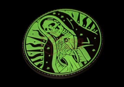 JTG Santa Muerte Rubber Patch Glow - obrazek 4