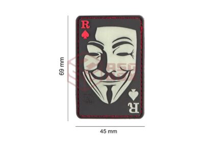 JTG WOC Resistance Rubber Patch Glow - obrazek 5