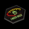 JTG I need Beer Rubber Patch Red OD-TM-10864703500 27850 asgbox.pl