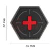 JTG Tactical Medic Rubber Patch Blackmedic OD-TM-10865750500 27861 asgbox.pl
