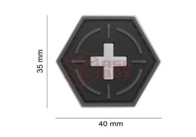 JTG Tactical Medic Rubber Patch SWAT - obrazek 4