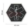 JTG Paramedic Hexagon Rubber Patch SWAT OD-TM-10866251700 27870 asgbox.pl