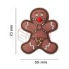 JTG Gingerbread Rubber Patch Multicolor OD-TM-10866550000 27878 asgbox.pl
