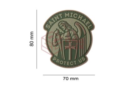 JTG Saint Michael Rubber Patch Green - obrazek 4