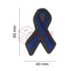 JTG Thin Blue Line Ribbon Rubber Patch Multicolor OD-TM-10866850000 27883 asgbox.pl