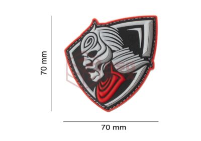 JTG Lone Warrior Rubber Patch Multicolor - obrazek 3