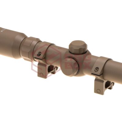 Alternative view of Aim-O 1-4x24 Tactical Scope Desert