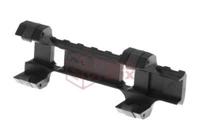 MP5/G3 Low Type Mount Base Long Black - obrazek 3