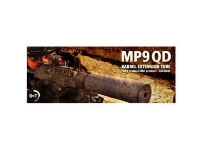 ASG B a T MP9 QD Suppressor for KSC / ASG MP9 - Black - obrazek 2