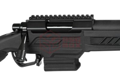 Action Army AAC T11 Bolt Action Sniper Rifle Black - obrazek 3