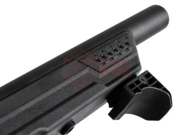 Action Army AAC T11 Short Bolt Action Sniper Rifle Black - obrazek 5