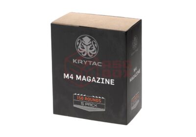 Krytac Magazine M4 Midcap 150rds 5pcs Black - obrazek 5