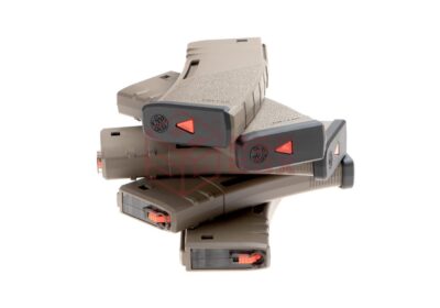 Krytac Magazine M4 Midcap 150rds 5pcs Dark Earth - obrazek 3