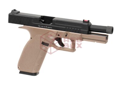 KJ Works KP-13 TBC Metal Version GBB Tan - obrazek 3
