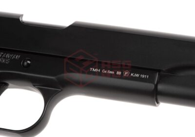 KJ Works M1911 TBC Full Metal GBB Black - obrazek 5