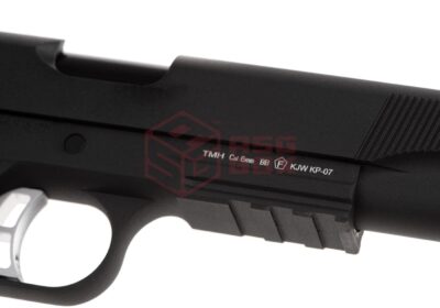 KJ Works M1911 MEU TBC Full Metal GBB Black - obrazek 5