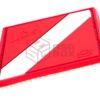 JTG Diver Down Flag Rubber Patch Multicolor OD-TM-10980450000 30028 asgbox.pl