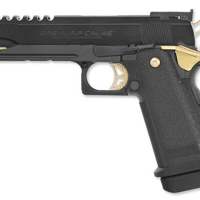 TM GBB gas pistol Hi-Capa 5.1 Gold Match - Black/Gold