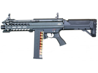 TM Automatic AEG Shotgun SGR-12, 3-Shot - Black