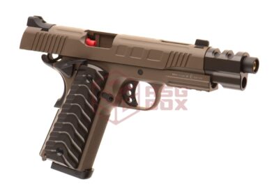 KJ Works KP-16 Full Metal GBB Tan - obrazek 3