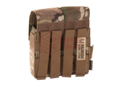 Warrior Double Covered M4 5.56mm Mag Pouch Multicam - obrazek 3