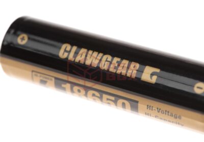 Clawgear 18650 Battery 3.7V 2600mAh Black/Red - obrazek 3