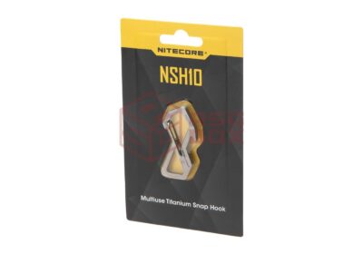 Nitecore NSH10 Multi-Use Titanium Snap Hook - obrazek 5