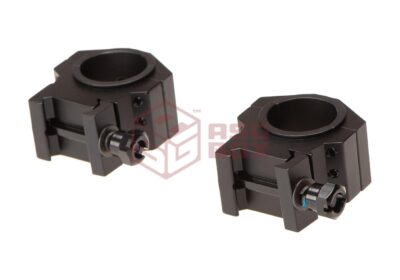 Sightmark 30mm / 25.4mm Tactical Mounting Rings - Medium Height Black - obrazek 3