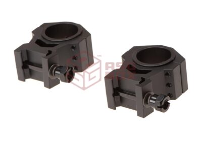 Sightmark 30mm / 25.4mm Tactical Mounting Rings - High Height Black - obrazek 3