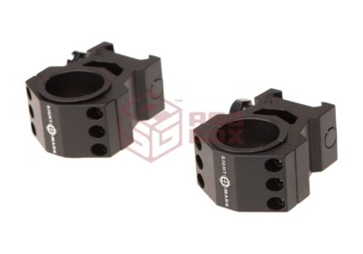 Sightmark 30mm / 25.4mm Tactical Mounting Rings - High Height Black - obrazek 4