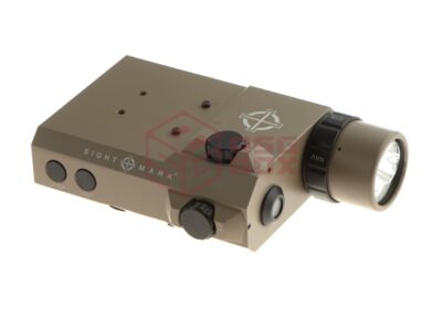 Sightmark LoPro Combo Flashlight VIS/IR and Green Laser Dark Earth - obrazek 3