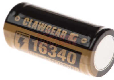Clawgear 16340 Battery 3.7V 700mAh Black - obrazek 3