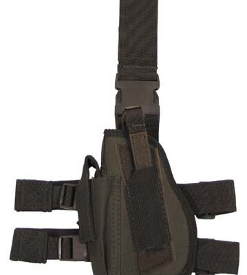 MIL-TEC Tactical Drop-Leg Holster, Left-Handed - Green