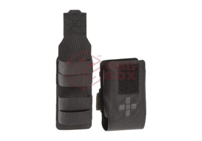 Warrior Laser Cut Small Horizontal Individual First Aid Kit Pouch Black - obrazek 5