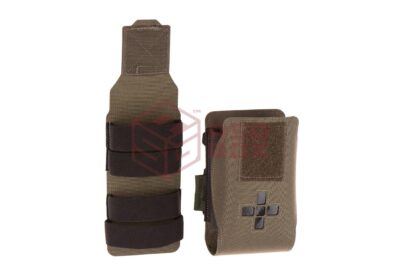 Warrior Laser Cut Small Horizontal Individual First Aid Kit Pouch Ranger Green - obrazek 3
