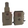 Warrior Laser Cut Large Horizontal Individual First Aid Kit Pouch Ranger Green OD-TM-11024420200 30678 W-LC-LH-IFAK-RG asgbox.pl