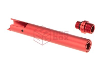 Laylax Hi-Capa 5.1 Fixed Two Way Outer Barrel Red - obrazek 5