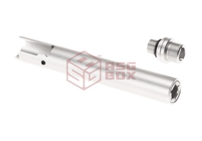 Laylax Hi-Capa 5.1 Fixed Two Way Outer Barrel Silver - obrazek 5