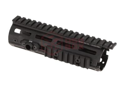 Leapers AR-15 7.2 Inch Super Slim Drop In Handguard M-LOK Black - obrazek 4