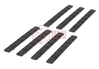 Leapers Low Profile Keymod Rail Panel Covers 7pcs Black - obrazek 3