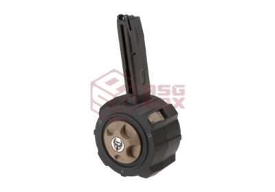 HFC Drum Mag M9 Models GBB 200rds Black - obrazek 3