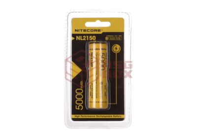 Nitecore NL2150 21700 Battery 3.7V 5000mAh Yellow - obrazek 3