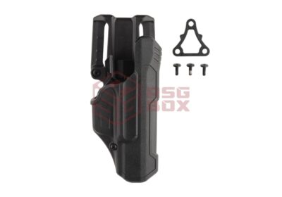 Blackhawk T-Series L2D Duty Holster for Glock 17 / 19 / 22 / 23 / 34 / 35 Black - obrazek 4