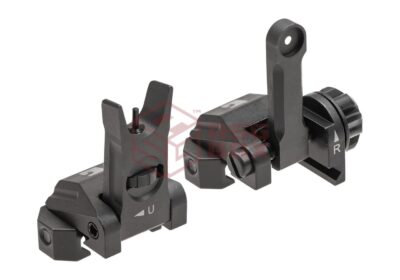 Clawgear Flip-Up Sight Set Black - obrazek 3