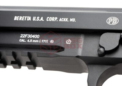 Beretta M9 A3 Blowback Full Metal Co2 Black - obrazek 6