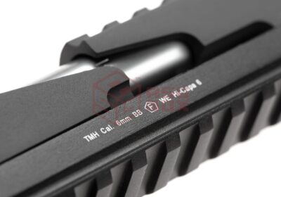 WE Hi-Capa 6 T-Rex Customs Titanium Barrel Full Metal GBB Black - obrazek 5