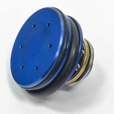 AA CNC Aluminum Piston Head with Double Seal - Blue