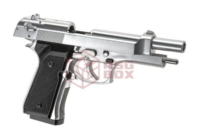 HFC M9 Spring Pistol Silver - obrazek 3